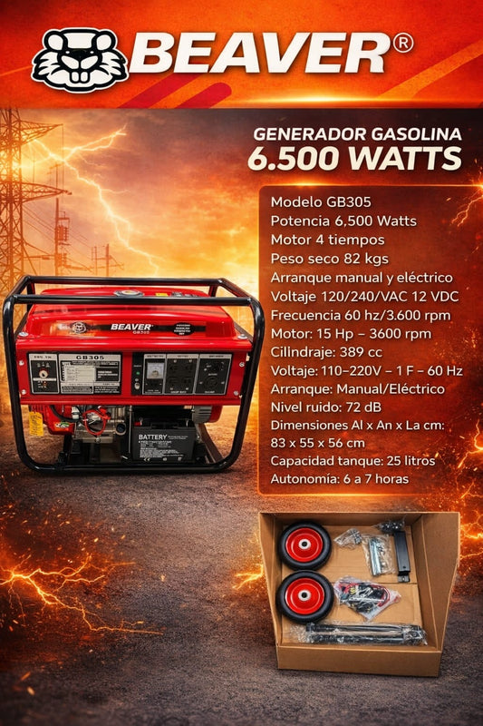 Generador 2.5 Kw