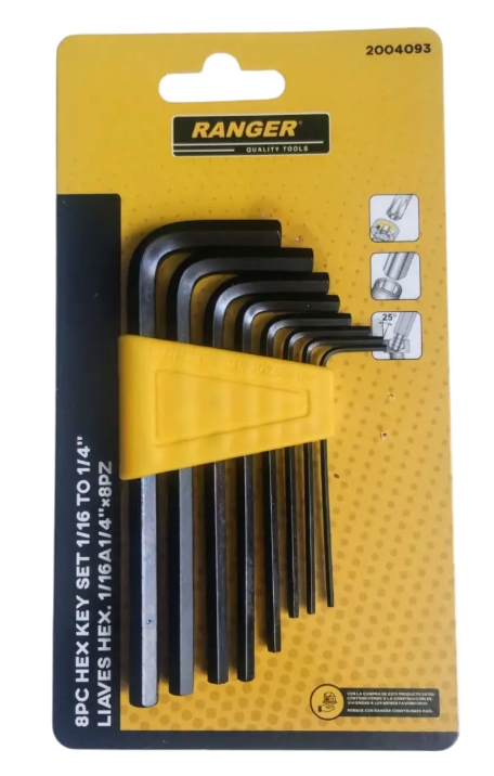 Llave Bristol Jgo 8Pzs Ranger Pulg