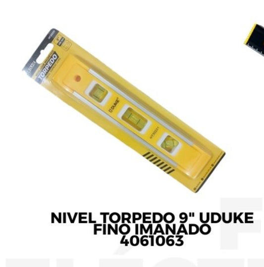 Nivel Torpedo 9" Uduke Fino Imanado