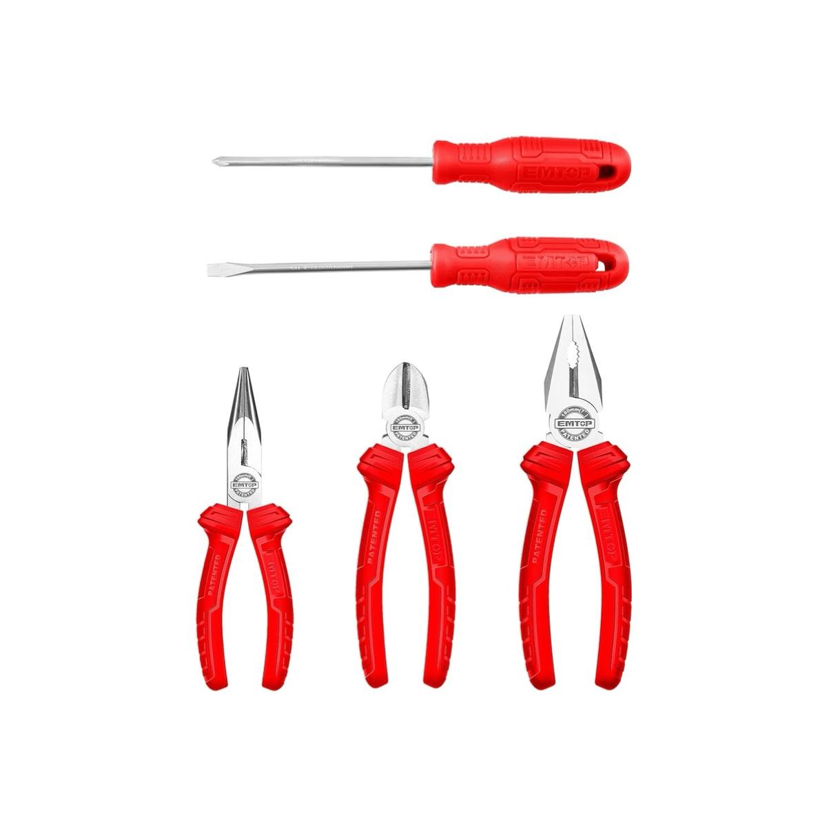 Emtop Set Herramientas 5Pcs